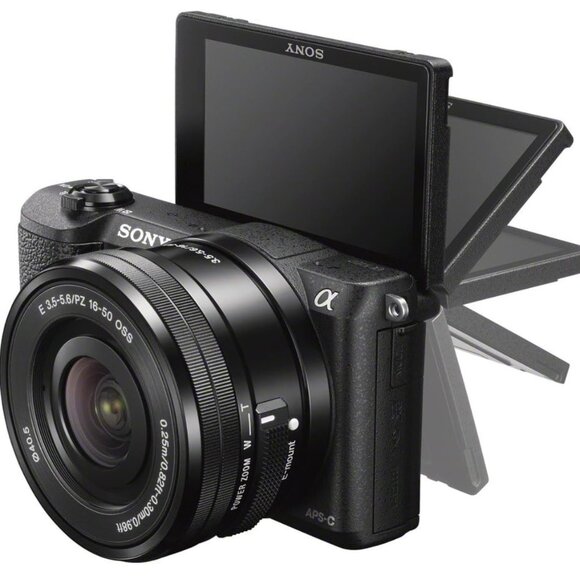 Sony a5100 16-50mm Lens Camera with Flip Up LCD